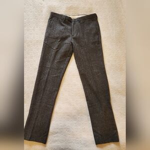 Men's J Crew Wool Blend Bowery Pants Size 32 x 32